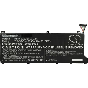 Baterie pro mobilní telefon VHBW Baterie pro Huawei MateBook D 15 Ryzen 5 5500U / Honor MagicBook 14 (2020), 7300 mAh