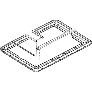 Autodoplněk Vnitřní rám DOMETIC Heki 1 (bez příslušenství) Barva: Šedá