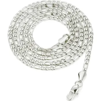 Řetízek IZMAEL Pánský řetízek NO 34274 Stříbrná/50cm KP34274