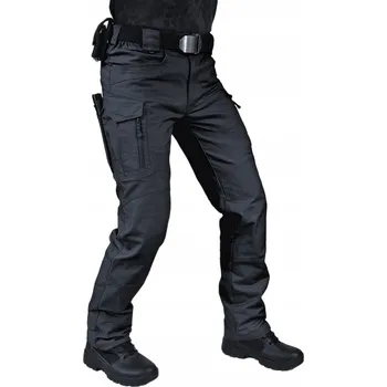 Pánské kalhoty Pánské kalhoty kapsáče vojenské Texar Elite Pro 2.0T Black L Regular