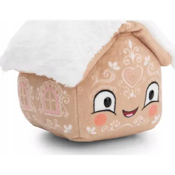 plyšák NICI PLYŠOVÝ MAZLÍČEK PŘÍTULNÍČEK FUNNY WINTER PERNÍKOVÁ CHALOUPKA 15 CM