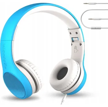 Sluchátka Przewodowe słuchawki dla dzieci s technologií SharePort, skládací, náhlavní