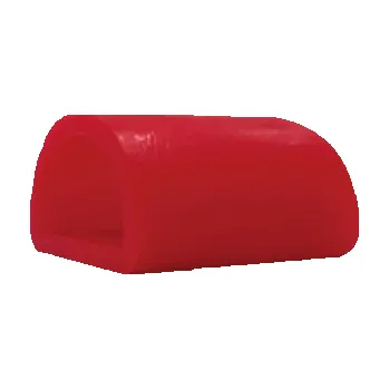 Elektrokoloběžka Silikonový ochranný kryt 23 x 17 mm pro stojánek elektrické koloběžky Xiaomi M365 Mi3 Pro Ninebot Max G30 Odolný proti poškození červená