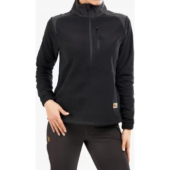 Dámská mikina Mikina fleecová dámská Fjallraven Vardag Lite Fleece - černá/tmavě šedá S