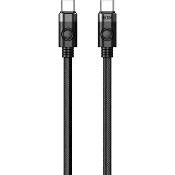 Datový kabel Orico 60W USB-C to USB-C charging cable (black)