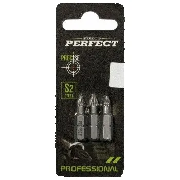 Bit Bity 1/4" Pozidriv PZ1, 25mm, 3 ks