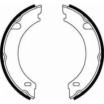 Brzdová čelist TRW GS8621 Sada brzdových čelistí