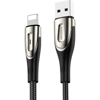 Datový kabel Kabel USB pro Lightning Joyroom Sharp S-M411 2,4A, 3m (černý)
