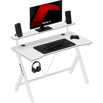 Psací stůl Obdélníkový psací stůl Huzaro 120 x 56 x 91,5 cm bílý