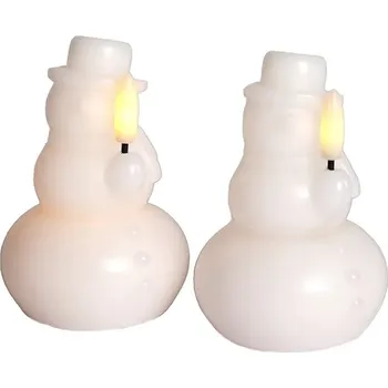 Vánoční dekorace Sada vánočních LED dekorací Sirius Eva Snemand 2-pack bílá barva 13331 00X