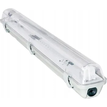 Stropní svítidlo přisazené Berge 10 W patice G13, délka 60 cm, bílé