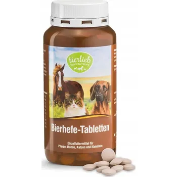 Pivovarské kvasnice pro psy, kočky a koně 400 tabl. Tierlieb Sanct Bernhard