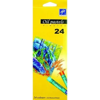 Kresba Firster Olejové Pastelky 24 barev pastelových pastelky