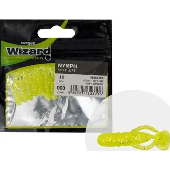 Umělá nástraha WIZARD - Umělá nástraha Nymph Žlutá 3 cm 10 ks