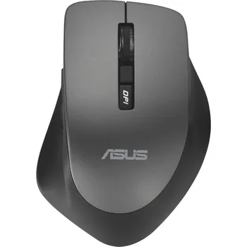 Myš ASUS WT425/Ergonomická/Optická/Pro praváky/1 600 DPI/Bezdrátové USB/Šedá