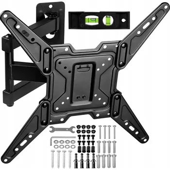 Televizní držák DRŽÁK NA TELEVIZI OTOČNÝ VĚŠÁK NA TV SILNÝ LCD 22-65 PALCŮ KingMount