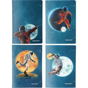 Sešit Sešit A4, 3 linky, Narcissus, 32 listů, PP obálka Kosmos
