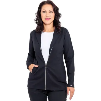 Dámský kabát Elegantní dámský kabátek HODAFA Černá L