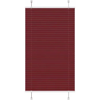 Roleta Roleta plisé Bordó Červená 75x100 cm Šířka látky