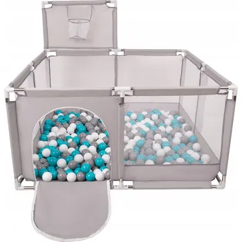 Dětská ohrádka Ohrádka Selonis dětská ohrádka dětské hřiště suchý bazén 125 x 125 cm