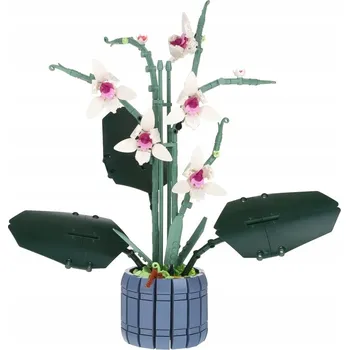 ostatní stavebnice Orchidej v květináči - stavební Stavebnice