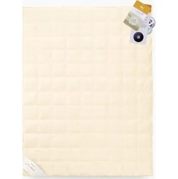 přikrývka Letní přikrývka 180x200cm AMZ BASIC+ prachové peří 70% Krémová Atest PZH