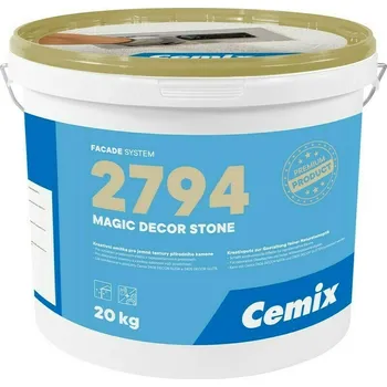 Omítka Omítka dekorativní Cemix 2794 MAGIC DECOR STONE barva 379 -20 kg