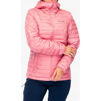 Dámská zateplená bunda Columbia Silver Falls II Hooded Jacket - pink XS