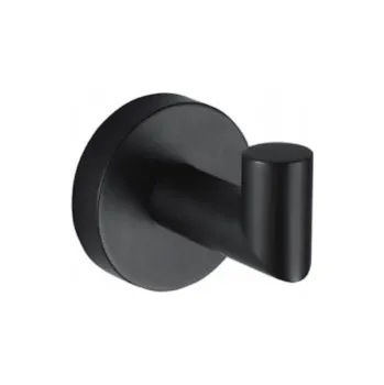 Věšák Háček na hmoždinky Stella černý