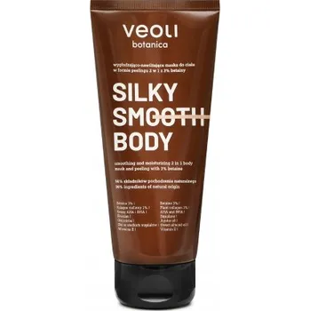 Koupelová kosmetika Veoli Botanica - Tělová maska a peeling 2v1 - SILKY SMOOTH