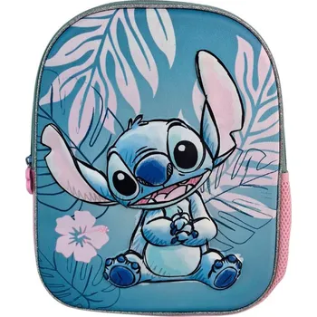 Dětský batoh 3D dětský batoh Disney|Lilo & Stitch: Stitch Pink (objem 6 litrů|24 x 30 x 8 cm)