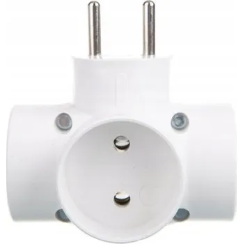 Elektrická zásuvka Elektrická Zásuvka rozbočka Orno bílá