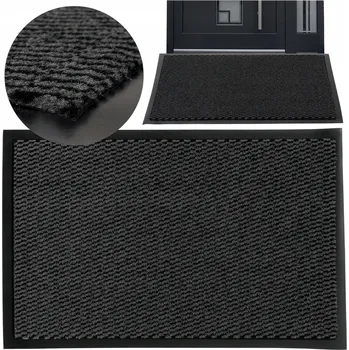 Rohožka Vstupní rohožka před dveře 90x150 cm antracit