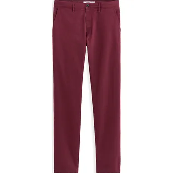 Pánské kalhoty Celio Kalhoty chino slim Tocharles 1097845 Vínová 52/34