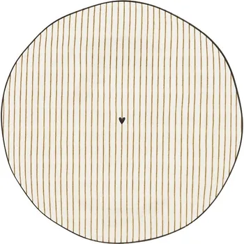 Talíř Bastion Collections Talřek DESSERT Stripes Brown, 19cm LI-DESSERT-106-BC