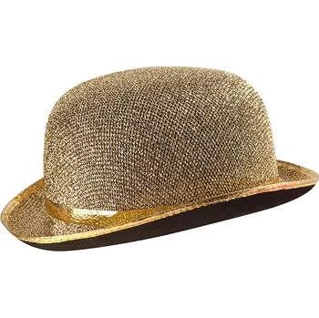 Karnevalový doplněk Widmann Zlatý klobouk flitrová buřinka