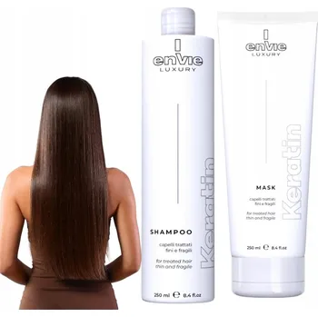 Šampon Šampon Envie na vlasy 500 ml pro narovnání a vyhlazení s brazilským keratinem