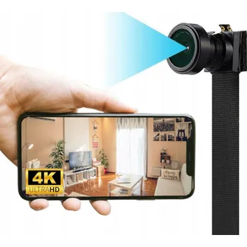 IP kamera MINI ŠPIÓNÍ KAMERA SKRYTÁ DETEKCE POHYBU WIFI MAGNET ŠIROKÝ ÚHEL 150°