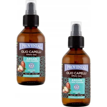 Vlasová regenerace Arganový olej s makadamií pro suché vlasy I Provenzali 2x100 ml