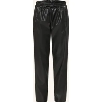 Cinque Dámské 7/8 Kalhoty Cisola V Koženém Vzhledu, černá, 42