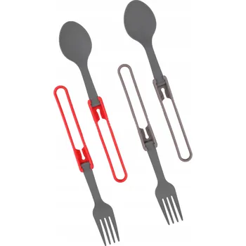 Příbor Sada turistických příborů lžíce + vidlička MSR
