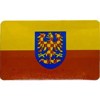 Vlajka Magnetka Moravská vlajka