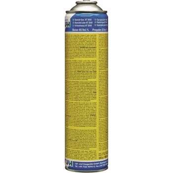 Příslušenství ke svářečce MDtools Plynová kartuše šroubovací AT 3000, 600 ml (330 g)