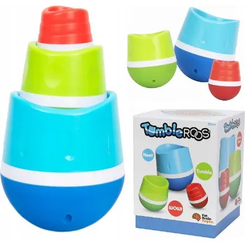 Hračka pro nejmenší Překlápěcí zvířátka Fat Brain Toys TumbleRoos FA319-1