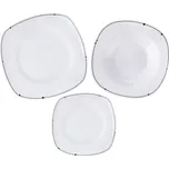 ORION Sada jídelní porc. linka hranatá 18 ks