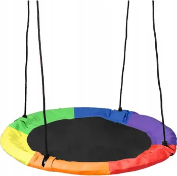 Zahradní houpačka ZAHRADNÍ HOUPAČKA ČAPÍ HNÍZDO ROMEK BAREVNÁ 80 CM