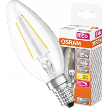 Žárovka LED žárovka Osram SST CLAS B 25 2.8 W/2700K E14