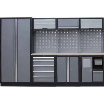 Sestava dílenského nábytku Procarosa PROFI M-II dřevěná deska