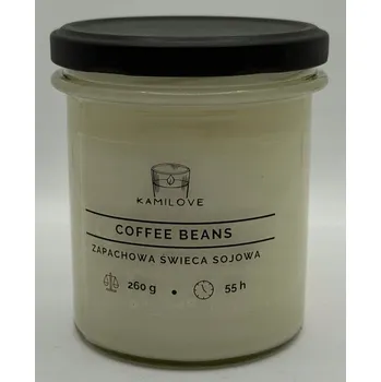 Svíčka Sójová vonná svíčka COFFEE BEANS KamiLove
