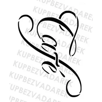 Šablona plastová pro kreativní tvoření - A5 - U7